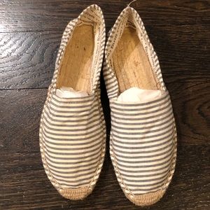Worn once. Soludos Striped Espadrilles
